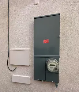 Electrical panel installation by AB Electrical Services